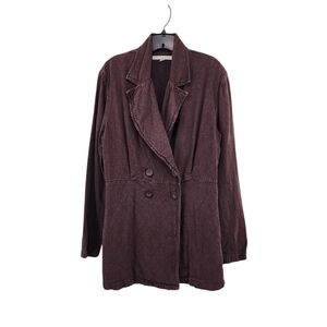 Christy Allen Women's Double Breasted Long Jacket - S